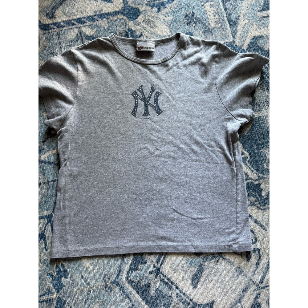 Y2K Yankees Rhinestone Tee